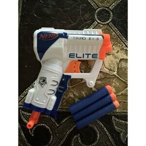Nerf N-Strike Elite Triad EX-3 Blaster, Blaster and 3 Darts Included